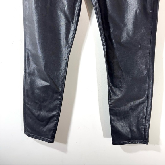 LOFT Womens black coated 5-pockets modal jeans Size 12 - Picture 4 of 11